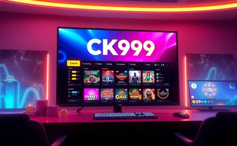 CK999 casino's vibrant online platform showcasing crypto betting and engaging game visuals for enhanced user experience.