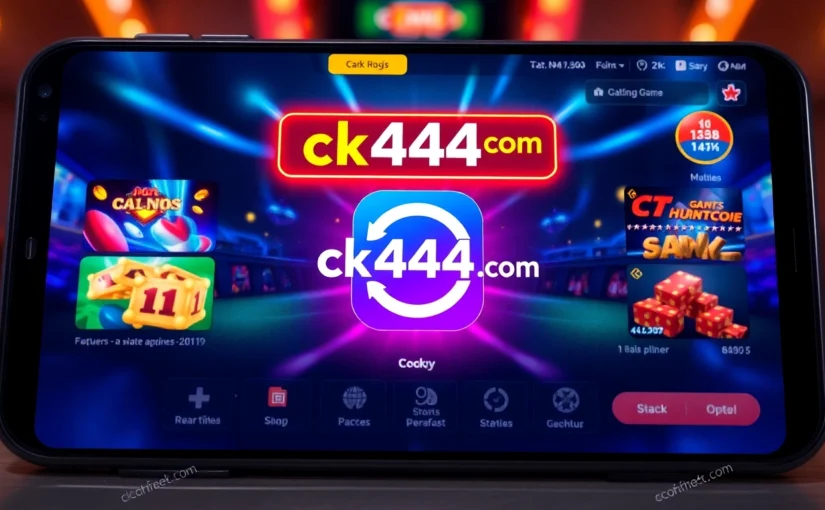 Step-by-step guide to using the ck4444 com app for seamless online gaming experience highlighting features and security with action-oriented language.